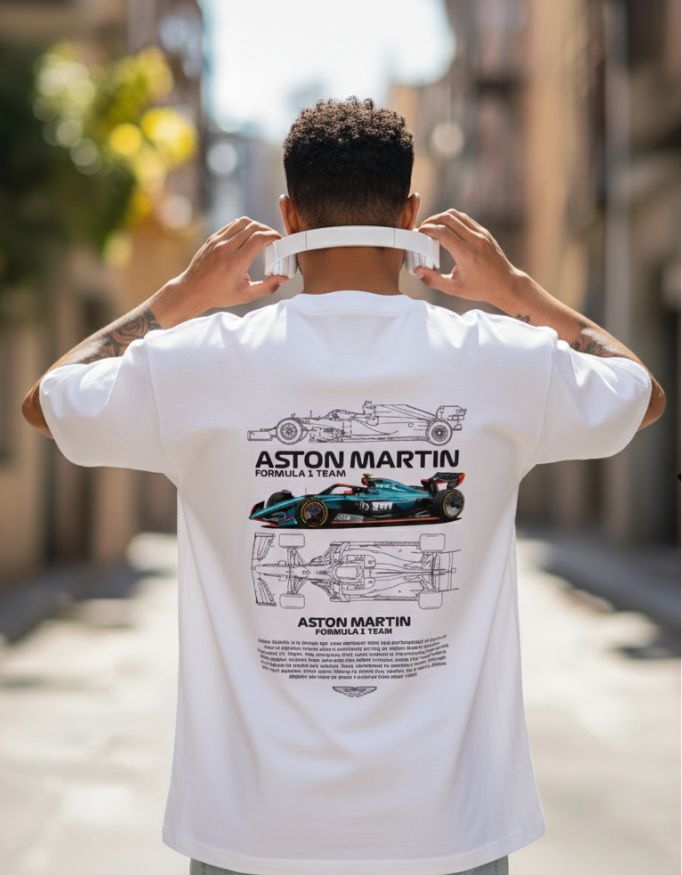 Aston Martin F1 Oversized Tee